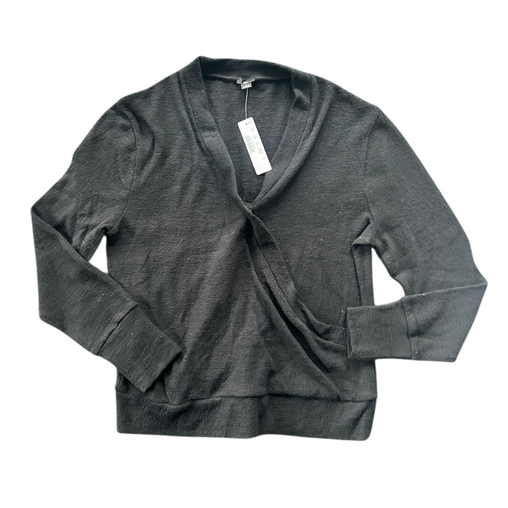 J. Crew Black V-Neck Sweater Size Small NWT